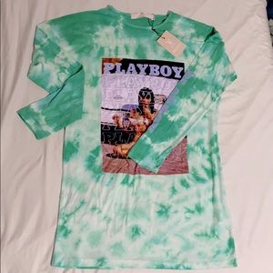 New Playboy x Missguided T Shirt Dress